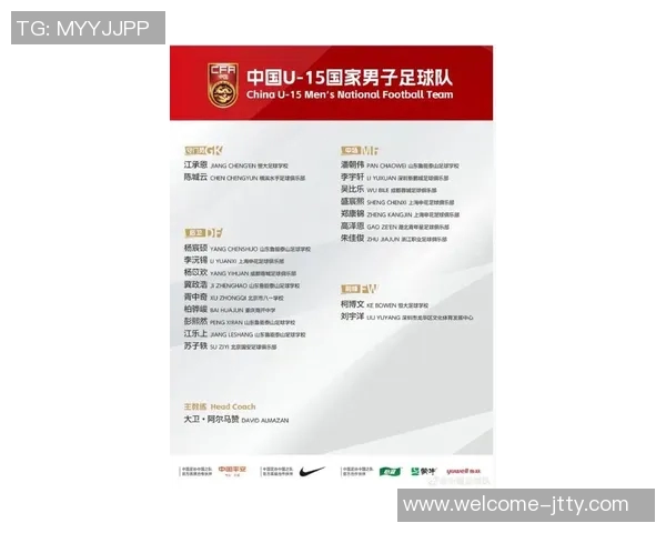 中国U15国家男子足球队参赛名单正式公布期待年轻球员展现风采 中国U15国家男子足球队参赛名单正式公布期待年轻球员展现风采
